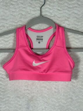 Nike Hot Pink Racerback Sports Bra